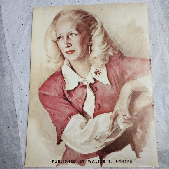 How To Do Water Colors Materials to Use and How to Paint with Watercolors #5 Vtg - Picture 7 of 16